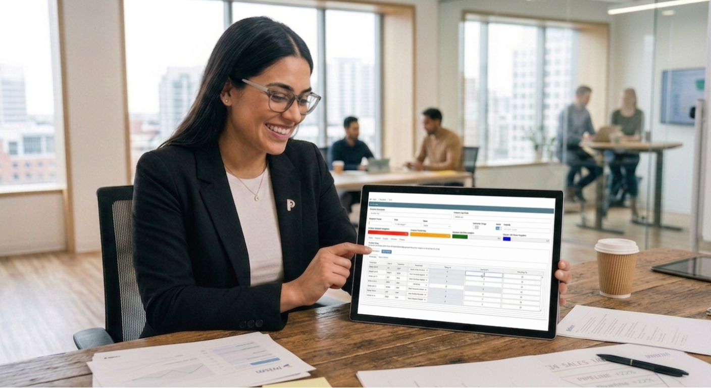salesperson generating fast quote prismdx